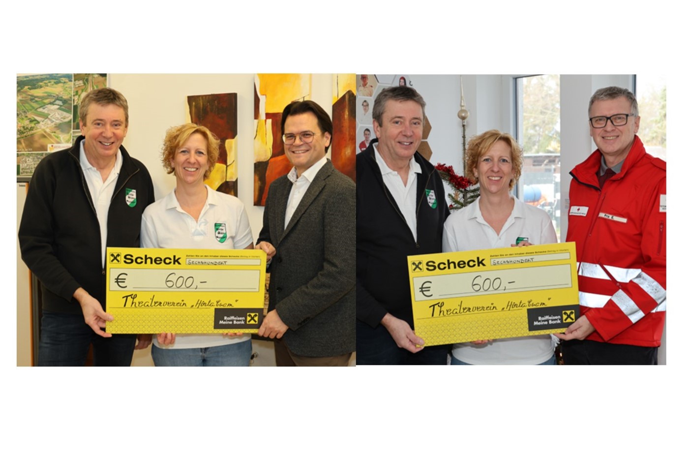 22.12. – Spendenübergabe